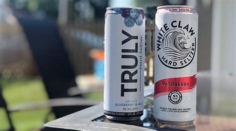 true vs white claw seltzer.